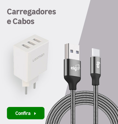 Cabos USB e Carregadores de Celular